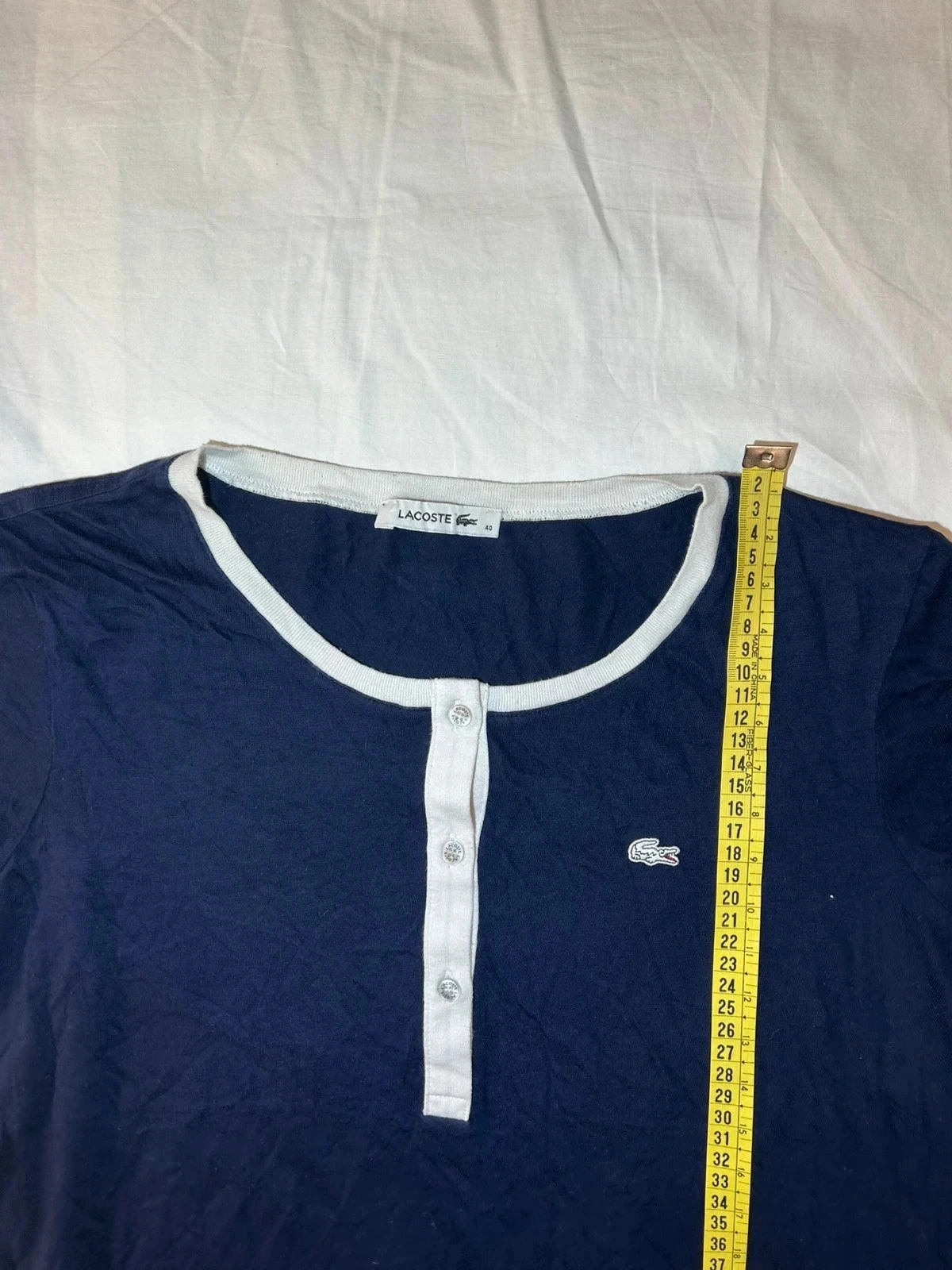 Navy blue Lacoste T-shirt – photo 2